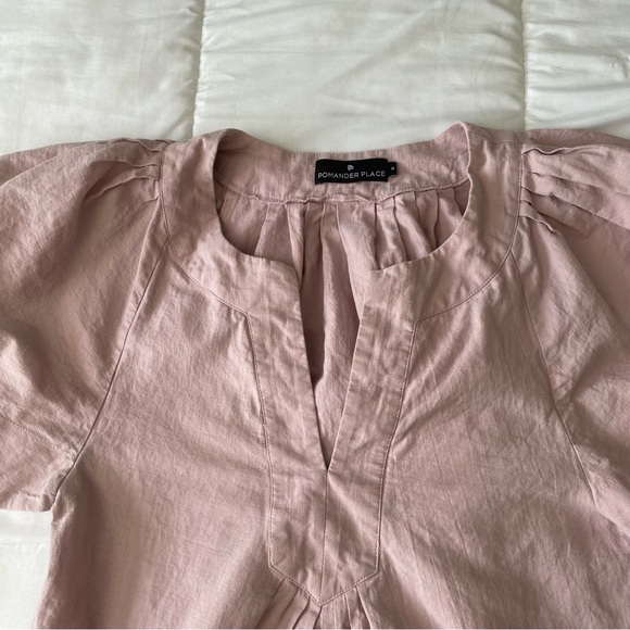 Tuckernuck Pomander Place Lilac Finley Flutter Sleeve Dress - Picture 6 of 8